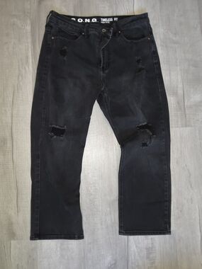 Timeless Fit Black Wide-Leg Women's Jeans